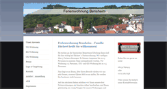Desktop Screenshot of ferienwohnung-bensheim.de